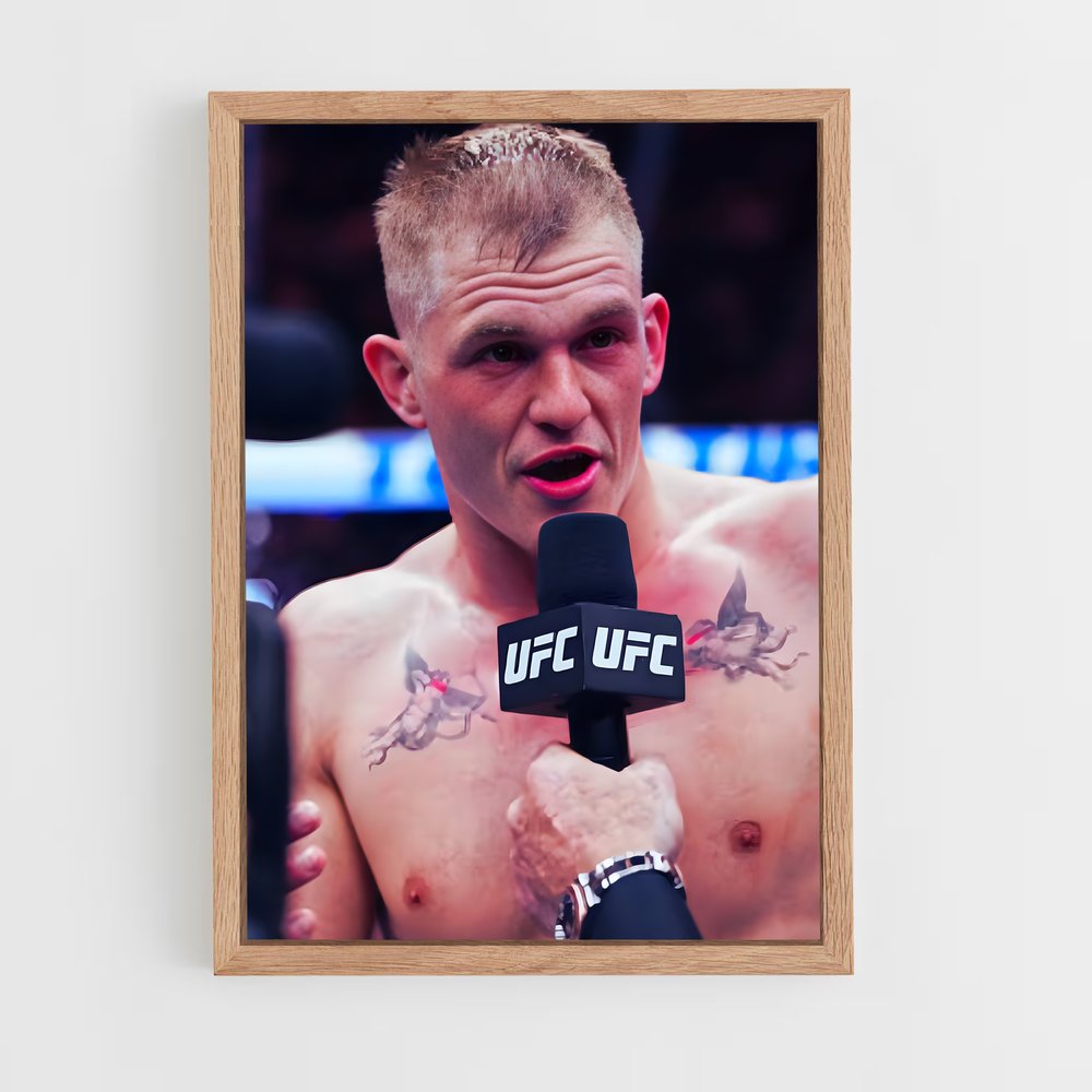 Poster Ian garry narrer – affiche MMA (vue 4)